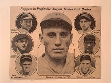 Chuck Klein Curt Davis Mark Koenig Ethan Allen 1945 Sporting News Baseball 8X7