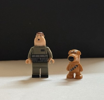 LEGO Star Wars Family Guy Imperial Joe Swanson minifigure custom pad printed