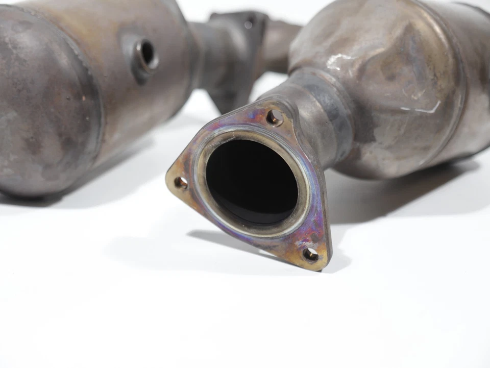 Audi A6 A7 3.0T 2016-18 solo sistema de escape lateral izquierdo y derecho conjunto de tubos de escape 63 k Foto 2 de 4