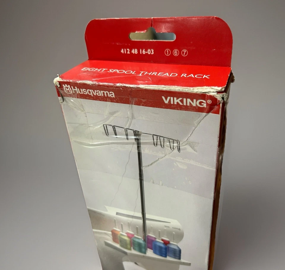 Husqvarna Viking 8 carretes portabrocas 4124816-03 Foto 4 de 4