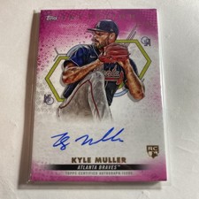2022 Inception Base Rookie and Emerging Stars Magenta /99 Kyle Muller Auto  