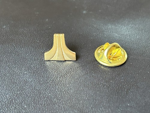 ATARI Fuji Logo Vintage Metal Enamel Pin Farbe Gold - siehe Bilder - Rarität - Bild 10 von 10