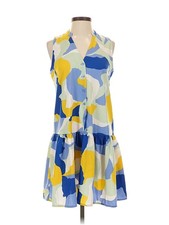 Nine West Women Blue Casual Dress XS