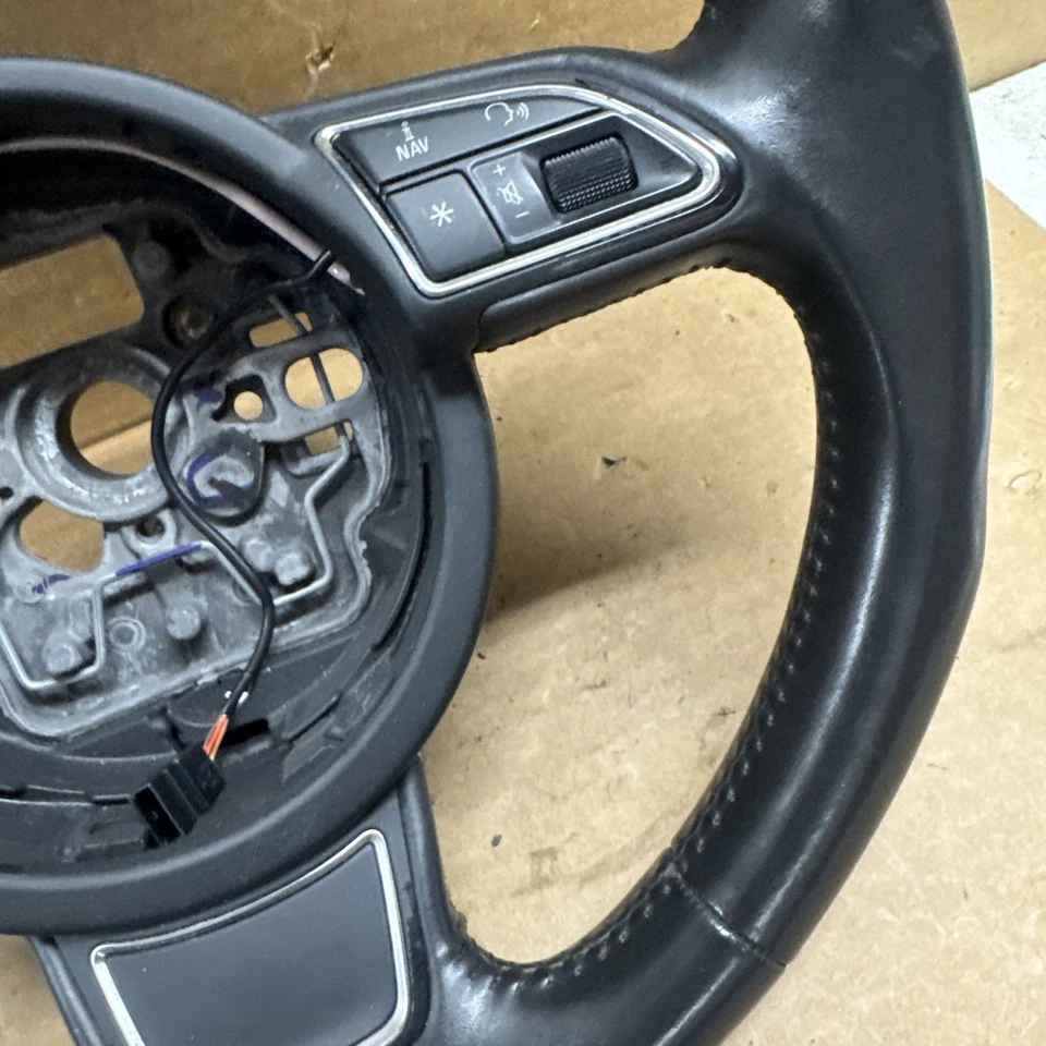 AUDI A6 A7 RS7 S6 S7 2012 2013-2018 dirección deportiva OEM con paletas cambio B129 Foto 3 de 4