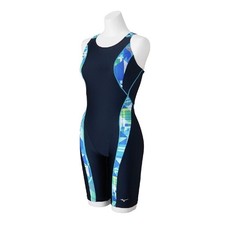 Mizuno Women  s Stroke ONE Swim Fitness One-Piece All-in-One N2JGC86182 Navy