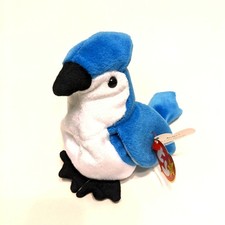Ty Beanie Babies Rocket the bird 1997 Blue Jay