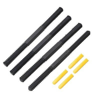 4 PCS Thread Repair Tool Portable Thread Restoring File for Studs Pipe