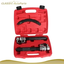 3PCS HEAVY DUTY COIL SPRING COMPRESSOR STRUT REMOVER INSTALLER TOOL SUSPENSION