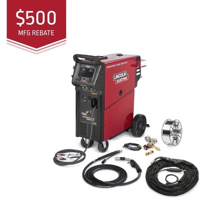 Lincoln Power MIG 262MP Aluminum One-Pak (Push-Pull Gun) MIG Welder - K5638-1