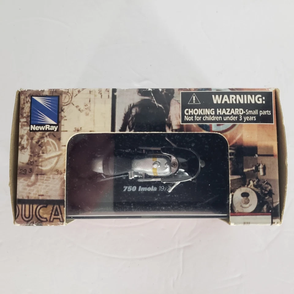 NewRay Ducati 750 Imola 1972 1: 32 压铸摩托车 — 第 2/4 张图片