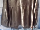 Valerie Stevens Copper Colored Leather 3 Button Blazer szPM — photo 4