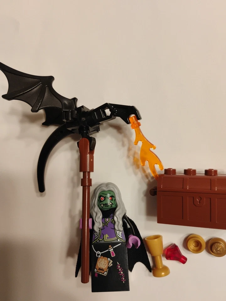 Lego Castillo Fantasía Era Troll Reina Bruja Mago Minifigura Lote Mazmorras Dragones Foto 2 de 2