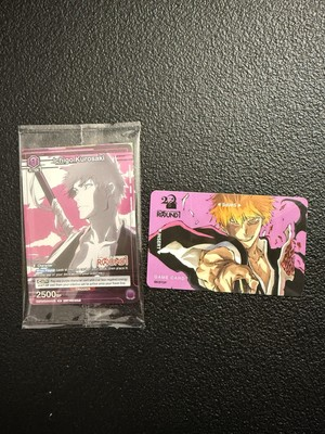 #ad #ad Round 1 Bleach Game Card and Ichigo Kurosaki Union Arena Sealed Promo Card $14.99