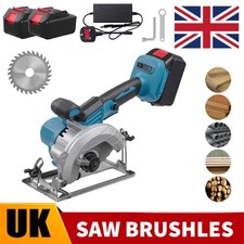 For Makita 21v Brushless 125mm Circular Saw Cordless Start Electric Wood Cutter