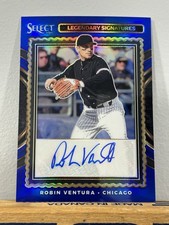 2025 Panini Select Baseball Robin Ventura Legendary Signatures Auto Blue /49