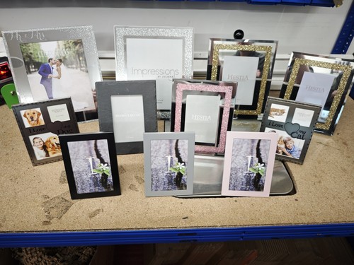 Job lot photo frames 11pcs (B Grade Items) - Picture 2 of 7