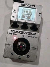Zoom MS-50G MultiStomp Guitar Pedal Multi effects Overdrive IR Modulation