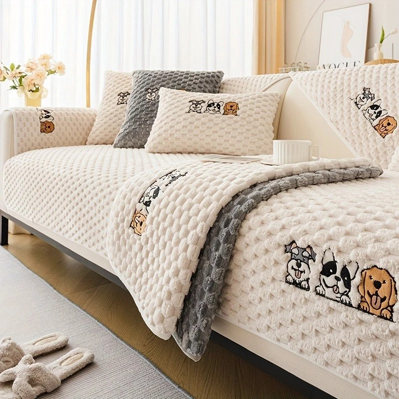 Washable sofa cover, pillowcase, anti-slip decoration for sofa seat cushion - Image 3 of 4