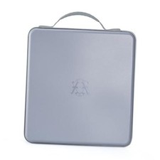 CD Case Hard Plastic Organizer Holder for Car Double 224 Capacity Grey
