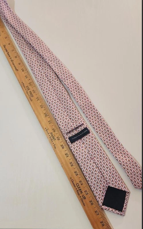 Галстук фламинго / бывший в употреблении отличное состояние товара / Tommy Hillfiger  - Изображение 4 из 4