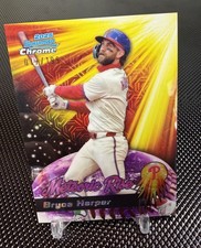 2025 Bowman Chrome - Meteoric Rise Bryce Harper #MR-14 Pink Mojo Refractor /199