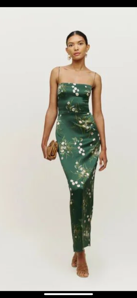 green emerald velvet dress Frankie Lace Cupped Slip Dress