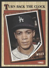 Maury Wills #315 1987 Topps Los Angeles Dodgers
