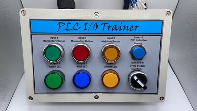 PLC Trainer Module 5 Input 3 Output w/Proximity Sensor for Allen Bradley Siemens