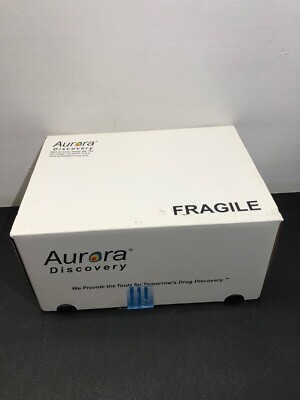 Aurora Part No 00017830 ChemLib Black/Clear 40 Barcoded Plates 1536