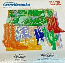 Pioneer Laser Karaoke Video Sing Along, Top Ten Country Hits Vol.16, NM-Mt Cond