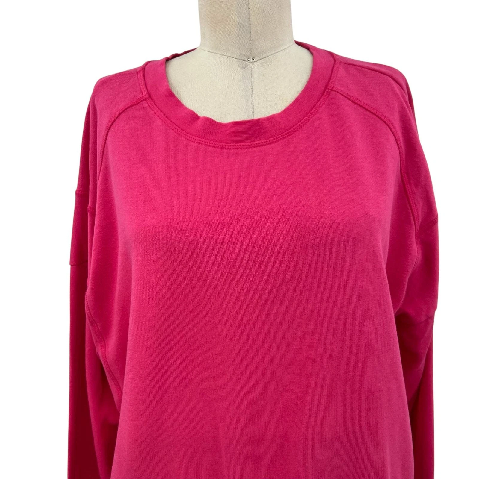 sweaty-betty after class crop sweatshirt