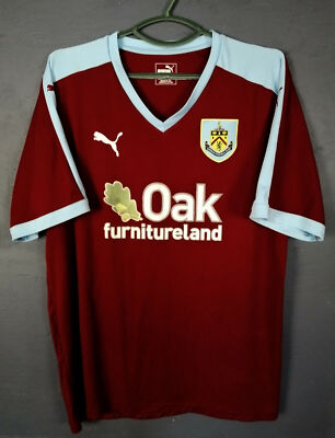 ERREA FC BURNLEY 2015/2016 HOME SOCCER FOOTBALL SHIRT JERSEY CAMISETA SIZE XL