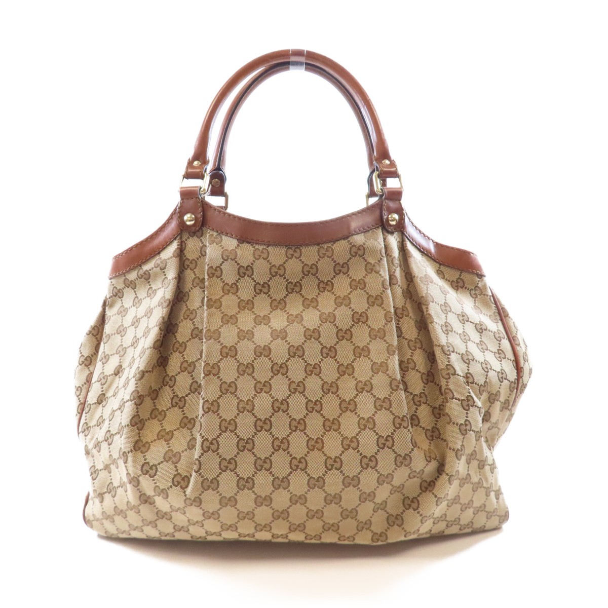 GUCCI GG GHW Sukey Hobo Shoulder Bag 211943 Canvas Brown | eBay GUCCI GG GHW Sukey Hobo Shoulder Bag 211943 Canvas Brown | eBay