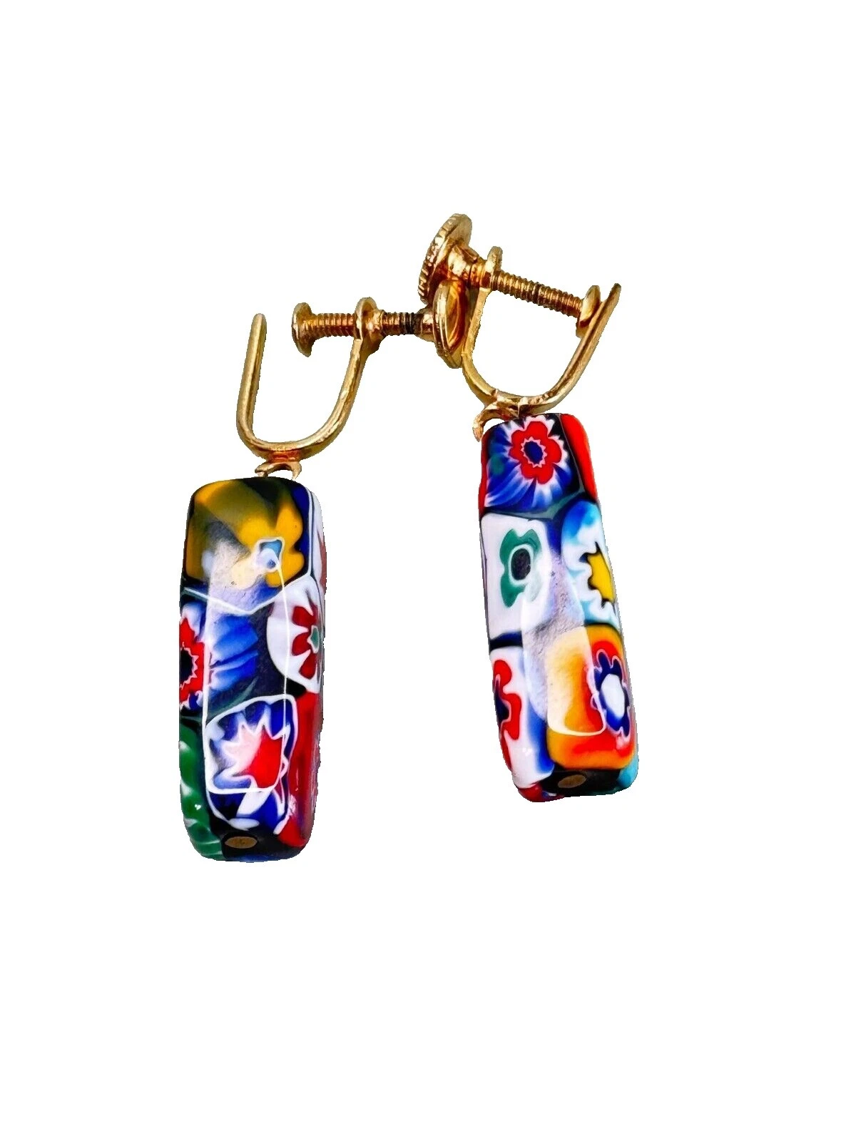 Murano Glass Handcrafted Earrings