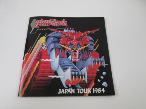 Judas Priest Tour Book Japan 1984 with Stub - 第 1/6 張圖片