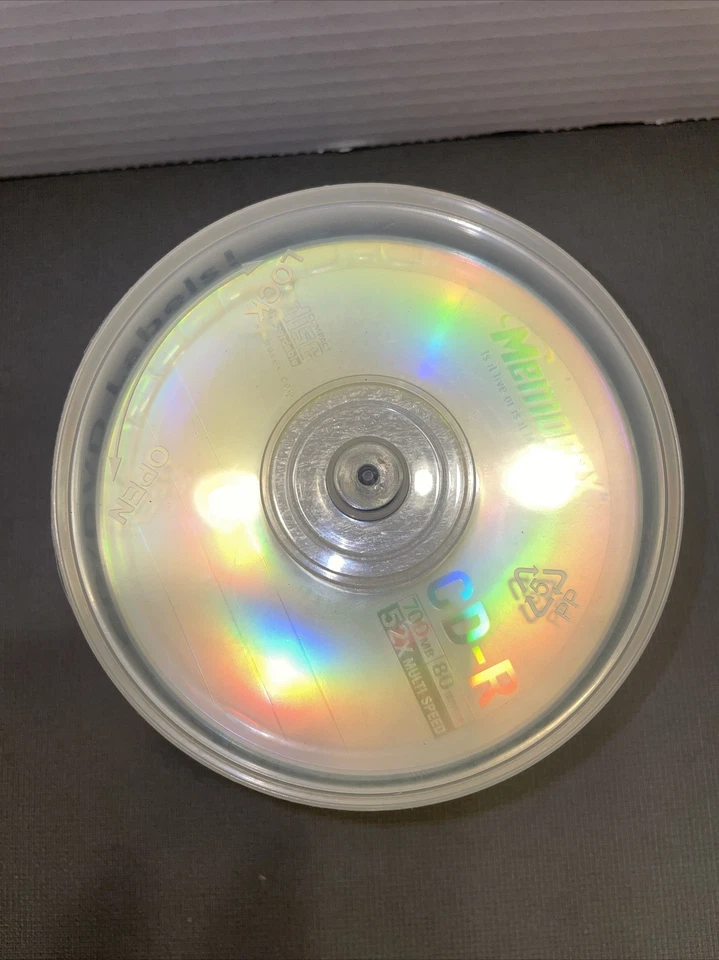 Memorex Recordable CD-R Media 52x 700mb 80min w/spindle 50-pack NEW Sealed - Image 4 of 4