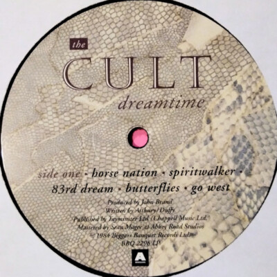 The Cult - Dreamtime Vinyl, LP, Album, Reissue, 40th Anniversary