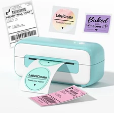 Phomemo USB Shipping Label Printer 4x6 Thermal Barcode Desktop Printer Label Lot