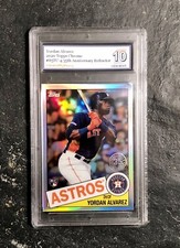 2020 Topps Chrome 1985 35th Anniversary Yordan Alvarez RC #85TC4 SNC 10 GEM MINT