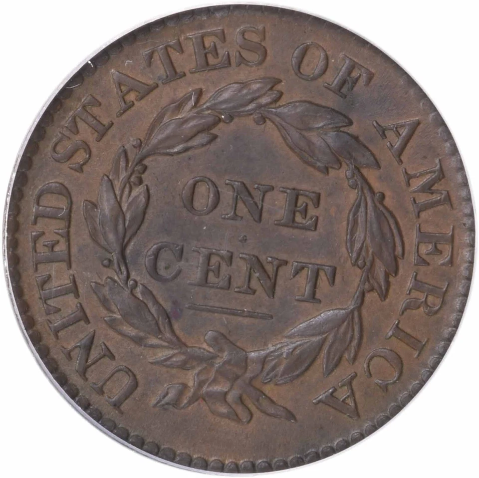 1826 Large Cent AU58 PCGS (CAC) - Image 4 of 4