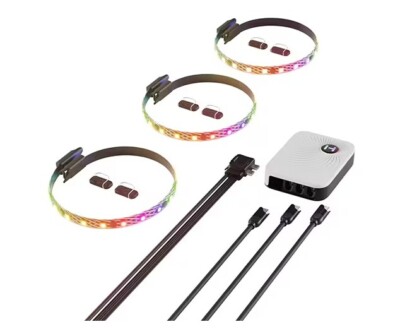 HYTE LS10 qRGB Light Strips 330mm with Controller ''Express Ship''