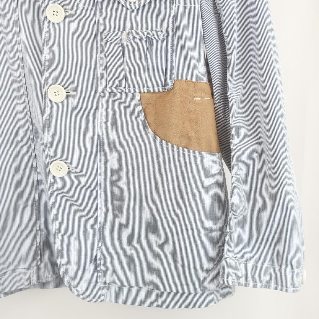 Engineered Garments Hickory Patchwork Jacket Cott… - image 3