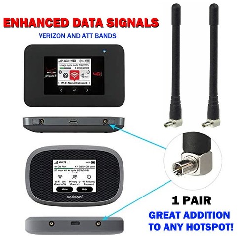 4G Antenna TS9 LTE For ZTE MF985 AT&T Velocity 2 Wifi Hotspot External Antenna E - Foto 8