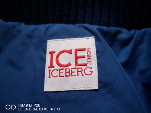 Ice Iceberg Junior down jacket blue - Picture 16 of 18