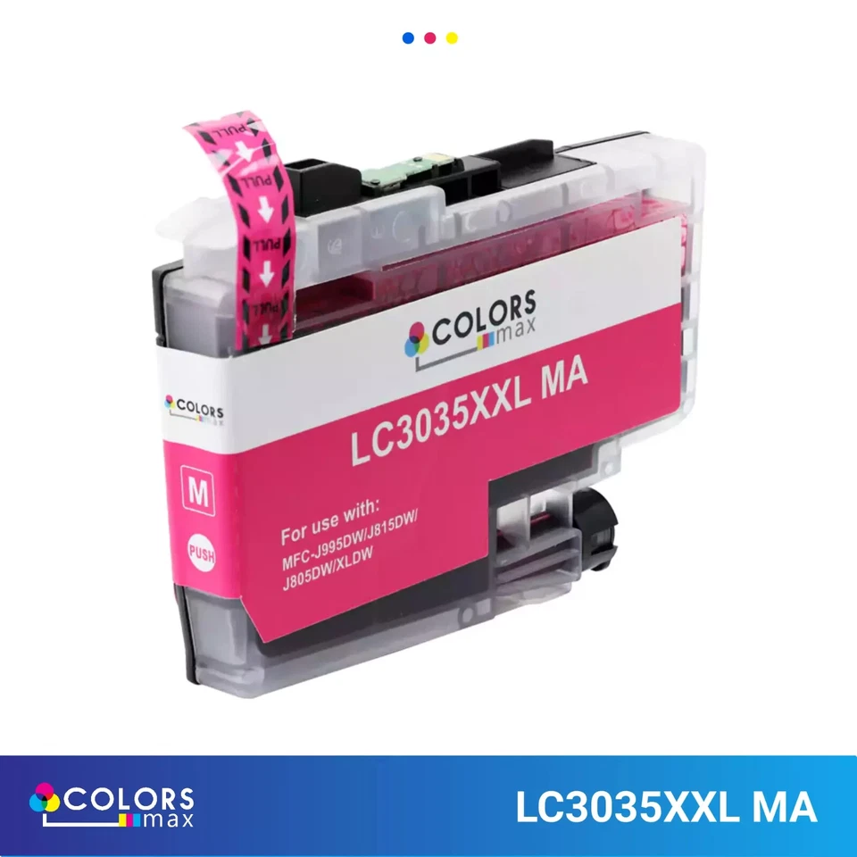 Compatible with   Brother LC3035XXL Ink Cartridge 4-Piece Combo Pack - Image 4 of 4