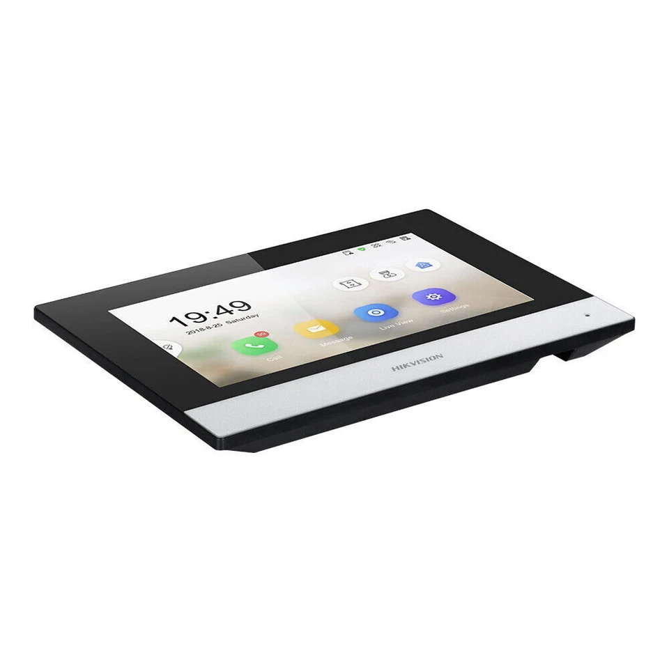 Hikvision DS-KH6320-WTE1 7" Indoor Station Monitor WiFi PoE IP Video Intercom - Image 3 of 4