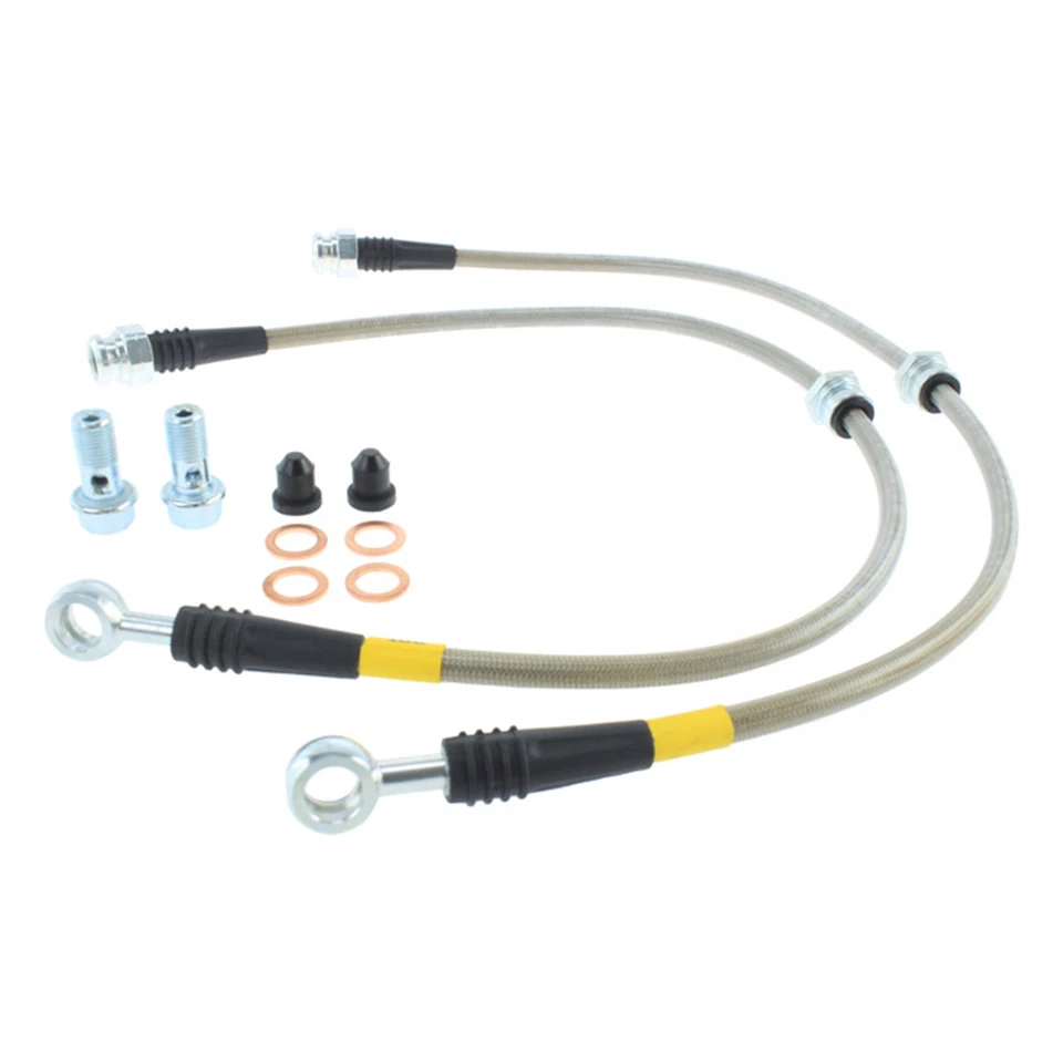 Líneas de freno delanteras StopTech de acero inoxidable para Mitsubishi 06-12 Eclipse Galant Foto 2 de 4