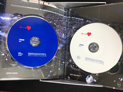 BTS WORLD TOUR LONDON LOVE YOURSELF SPEAK YOURSELF DVD FULL SET