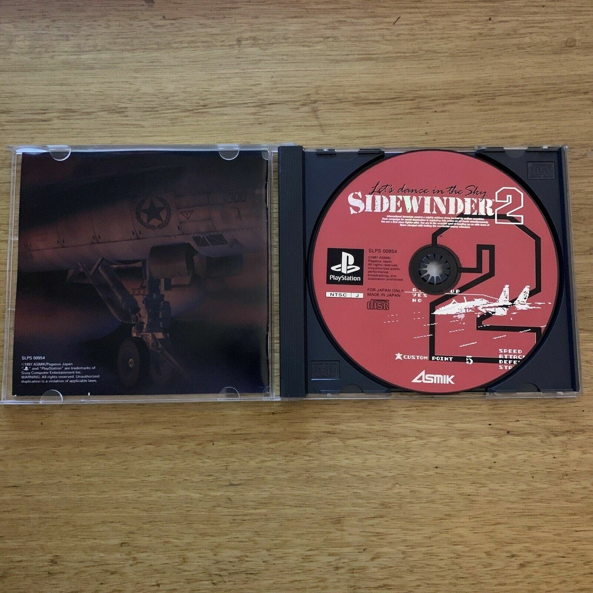 Playstation PS1: Sidewinder [TOP ASMIK & 1ERE EDITION] Jap
