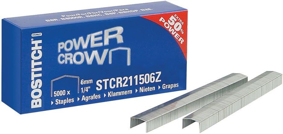 Bostitch STCR211506Z - Punti metallici per B8 Flat Clinch / B8 New Gen / B8 Mini